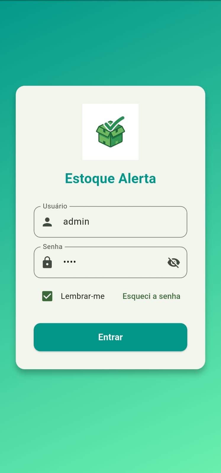 Tela 6 do Estoque Alerta
