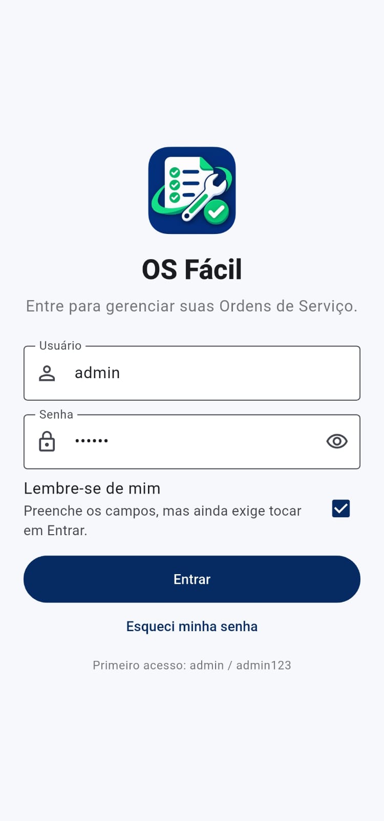 Tela 7 do OS Fácil