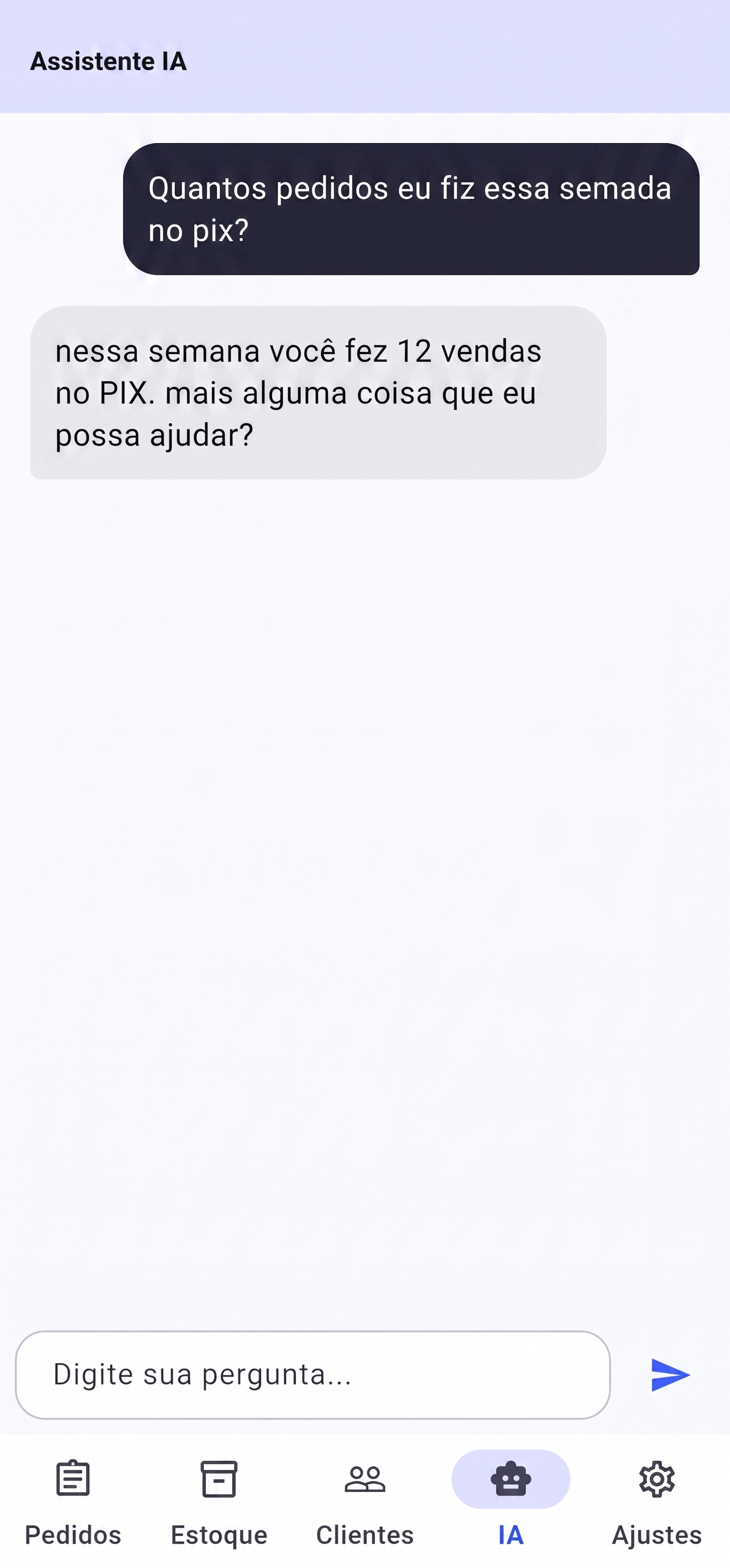 Tela 2 do Pedido Pronto